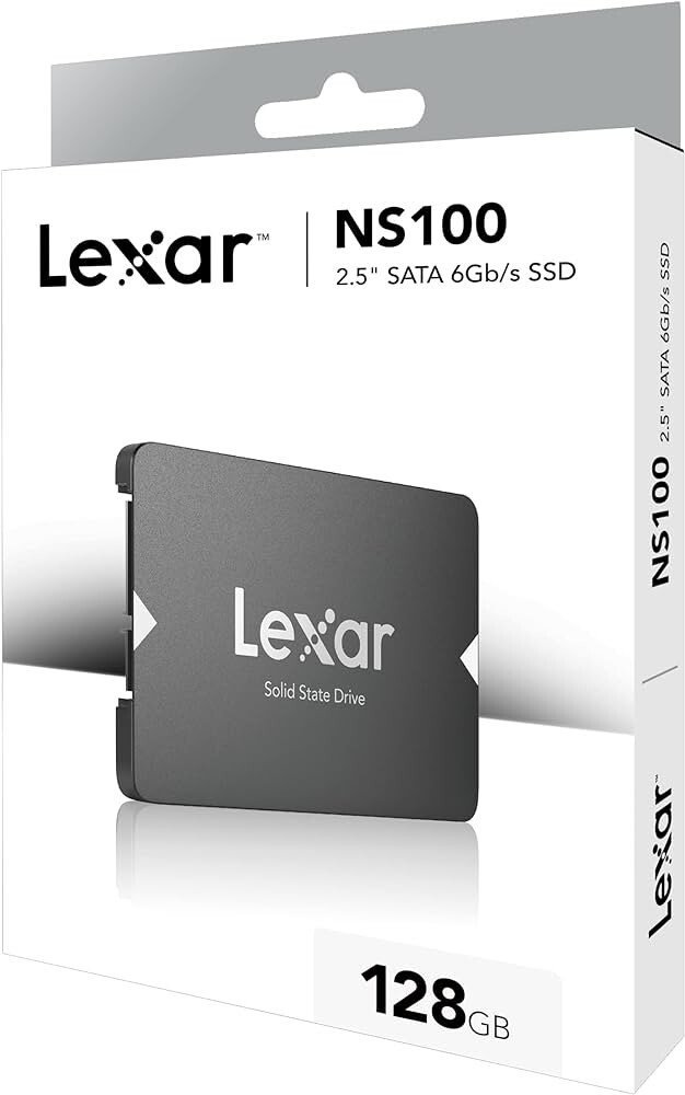 Lexar NS100 128GB 2.5″ Sata SSD Drive